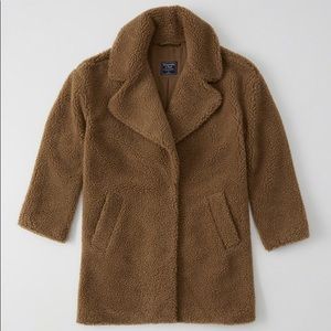 Abercrombie Teddy Coat / Sherpa